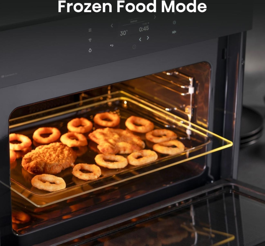 Hisense BIM406A8B Kompakt-Einbau-Kombi-Backofen mit Mikrowelle 743838