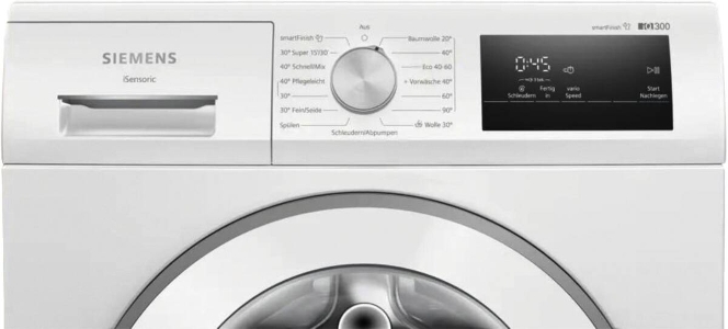 Siemens WM14N01EP Waschmaschine Stand 8 kg 1400 U/min Weiss