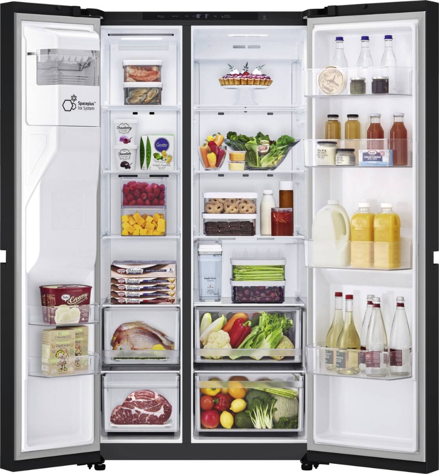 LG GSLC41EPPE  Side-by-Side NoFrost mit Wassertank  