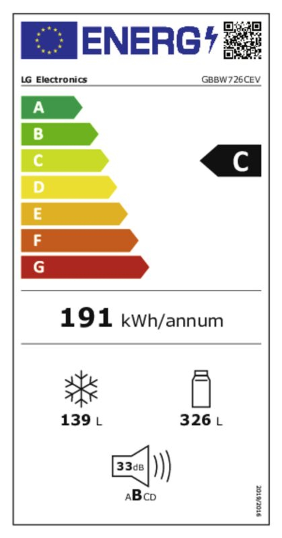 LG GBBW726CEV Kühl- und Gefrierkombination 70 cm dark inox 