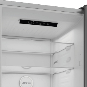 Beko B5RCNA416HXB Kühl-Gefrierkombination Stand Edelstahl-Look NoFrost, 415 Liter