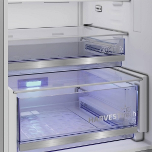 Beko B5RCNA416HXB Kühl-Gefrierkombination Stand Edelstahl-Look NoFrost, 415 Liter
