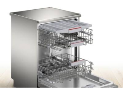 Bosch SMS4EMI06E Geschirrspüler Stand 60 cm Edelstahl 