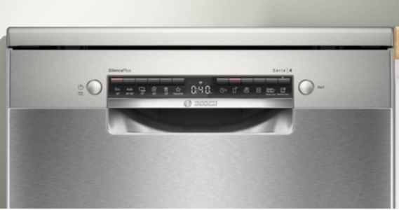 Bosch SMS4EMI06E Geschirrspüler Stand 60 cm Edelstahl 