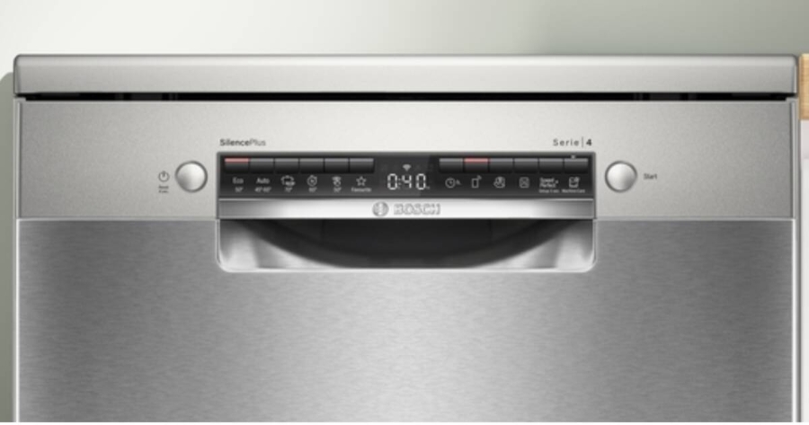 Bosch SMS4EMI06E Geschirrspüler Stand 60 cm Edelstahl 