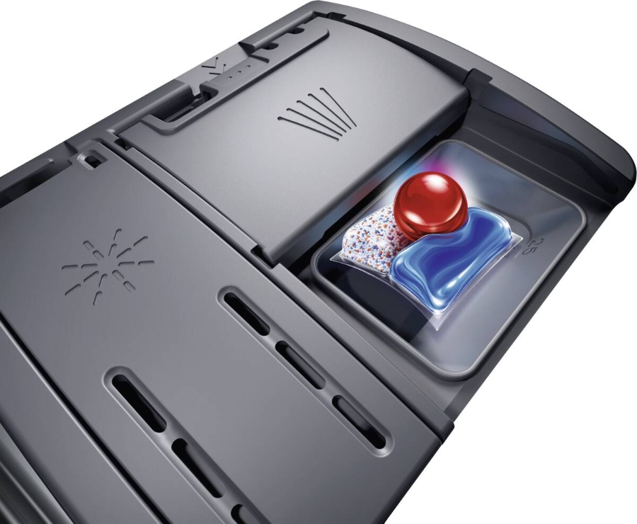 Bosch SPD4EMX02D Geschirrspüler Einbau 45 cm vollintegriert mit Besteckschublade