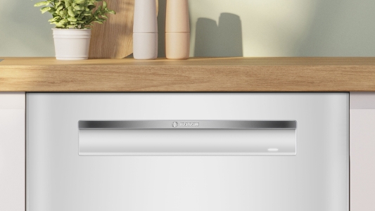 Bosch SMP4ECW72S  Geschirrspüler Einbau-Unterbau 60 cm weiß mit Besteckschublade