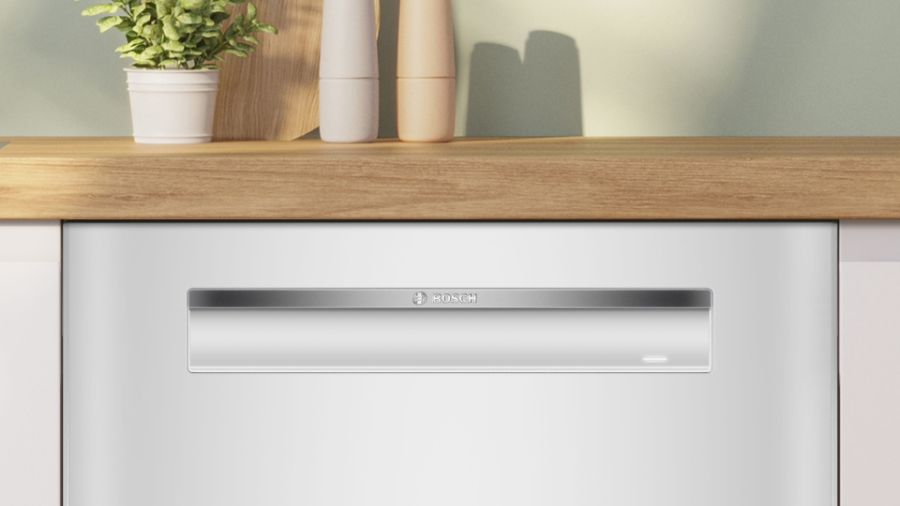 Bosch SMP4ECW72S  Geschirrspüler Einbau-Unterbau 60 cm weiß mit Besteckschublade