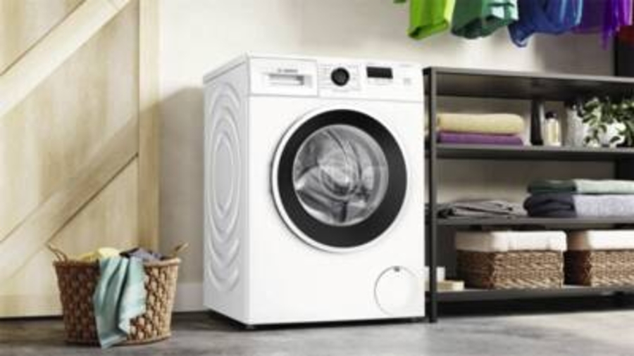 Bosch EXCLUSIV WGE02490  Waschmaschinen Frontlader Weiss 7kg 1400 U/min 