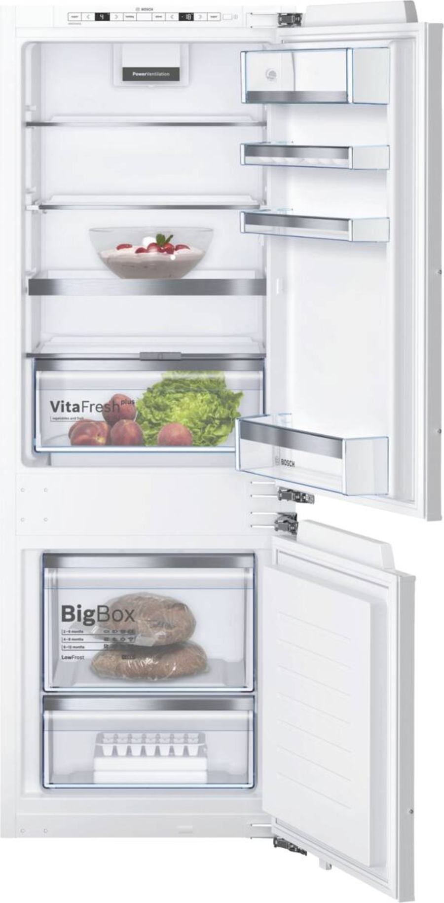 Bosch KIS77ADD0 Einbau Kühl-Gefrierkombination 158cm Nische 