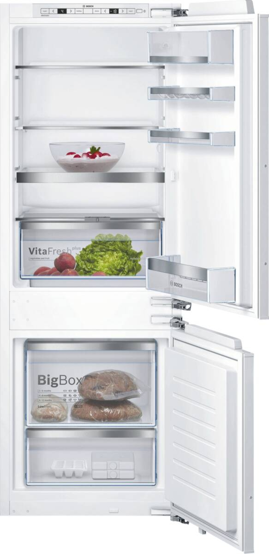 Bosch KIS77AFE0 Kühl-/Gefrierkombinationen (Einbau) Weiss 
