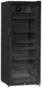 Silva G-KS 3580 Getränkekühlschrank, 358 L Glastür,Airflow Schwarz Maße (B / H / T)   59,5 / 164 / 63,5 cm