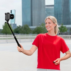 Hama 4673 MagGrip BT Stative/Halterung Schwarz 