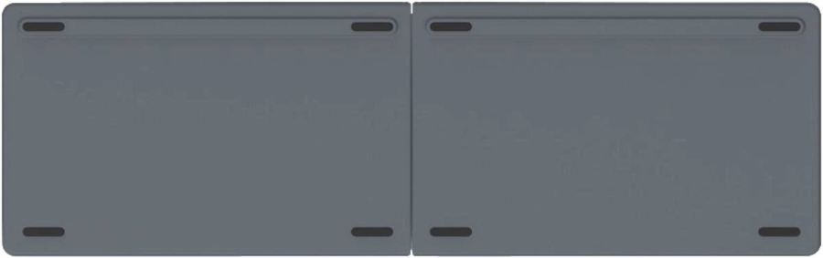 Hama 125136 Tastatur Travel 450,DE Schwarz 