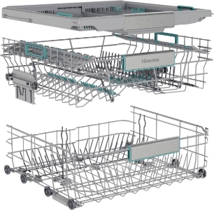 Hisense HS673A90W Geschirrspüler Stand 60 cm Weiss 