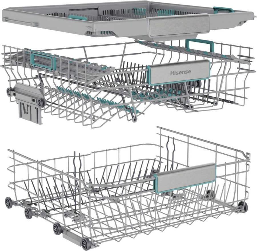 Hisense HS673A90W Geschirrspüler Stand 60 cm Weiss 