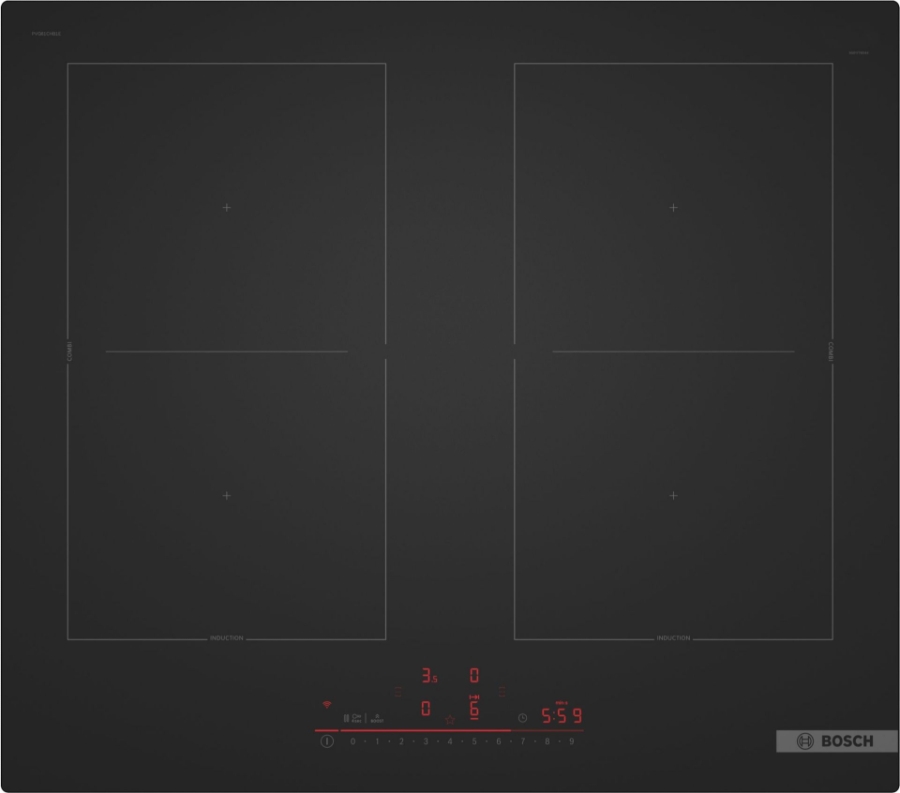Bosch PVQ61CHB1E Serie 6 Induktionskochfeld 60 cm, Matt Design 