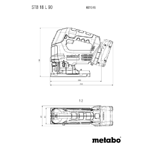 Metabo STB 18 L 90 Akku-Stichsäge  601048850