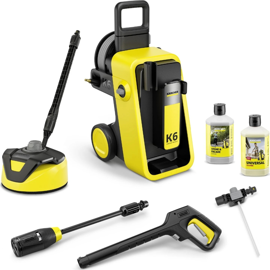 Kärcher K6 Comfort Premium Home Elektro-Hochdruckreiniger  inkl. Terrassenreiniger T5