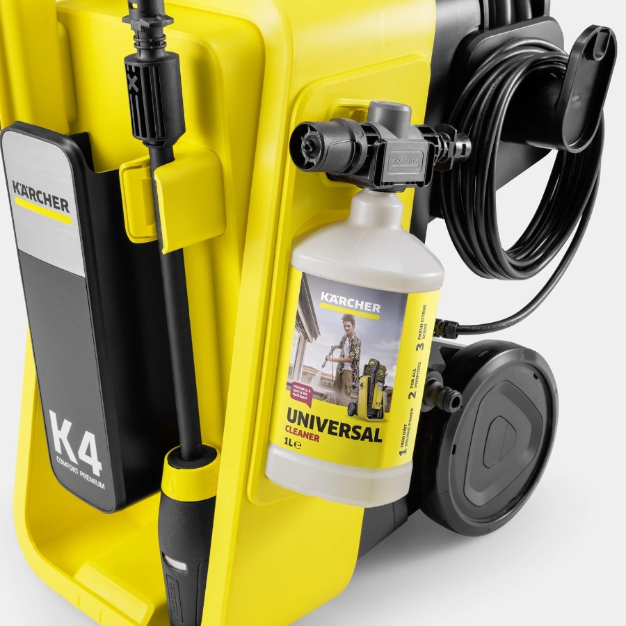 Kärcher K4 Comfort Premium Home Elektro-Hochdruckreiniger inkl. Terrassenreiniger T5