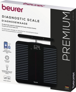 Beurer BF 990 WIFI digitale Segment-Körperanalysewaage  Personenwaage