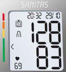 Sanitas SBC 15 - Handgelenk - Automatisch - Grau - Weiß - 2 Benutzer 
