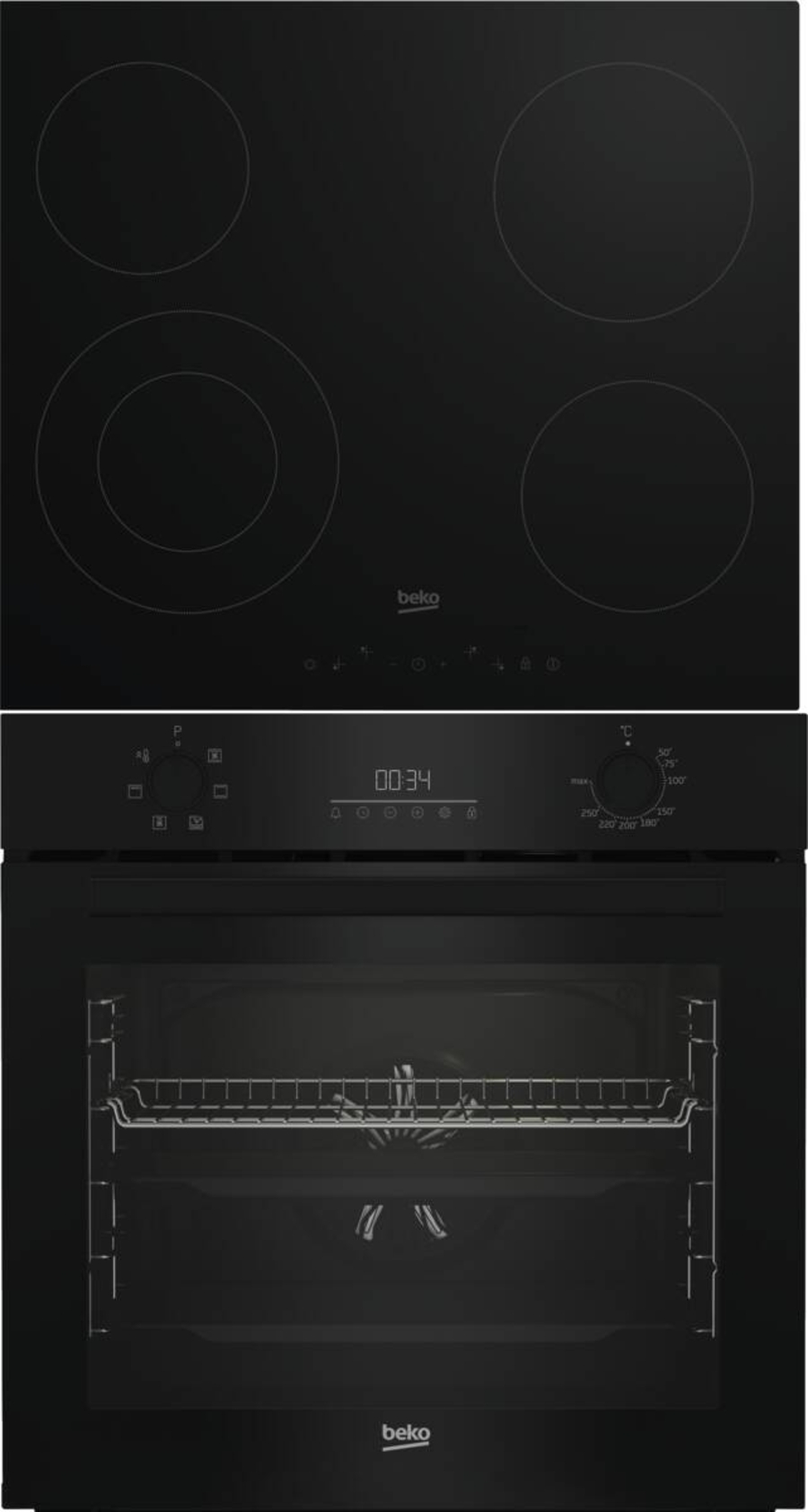 Beko BBSE17321B Backofen-Set  