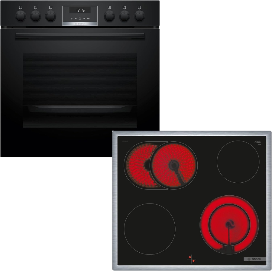 Bosch HND611LS67 Einbauherd-Set (HEB517BB3+NKN645GA2E) Backwagen