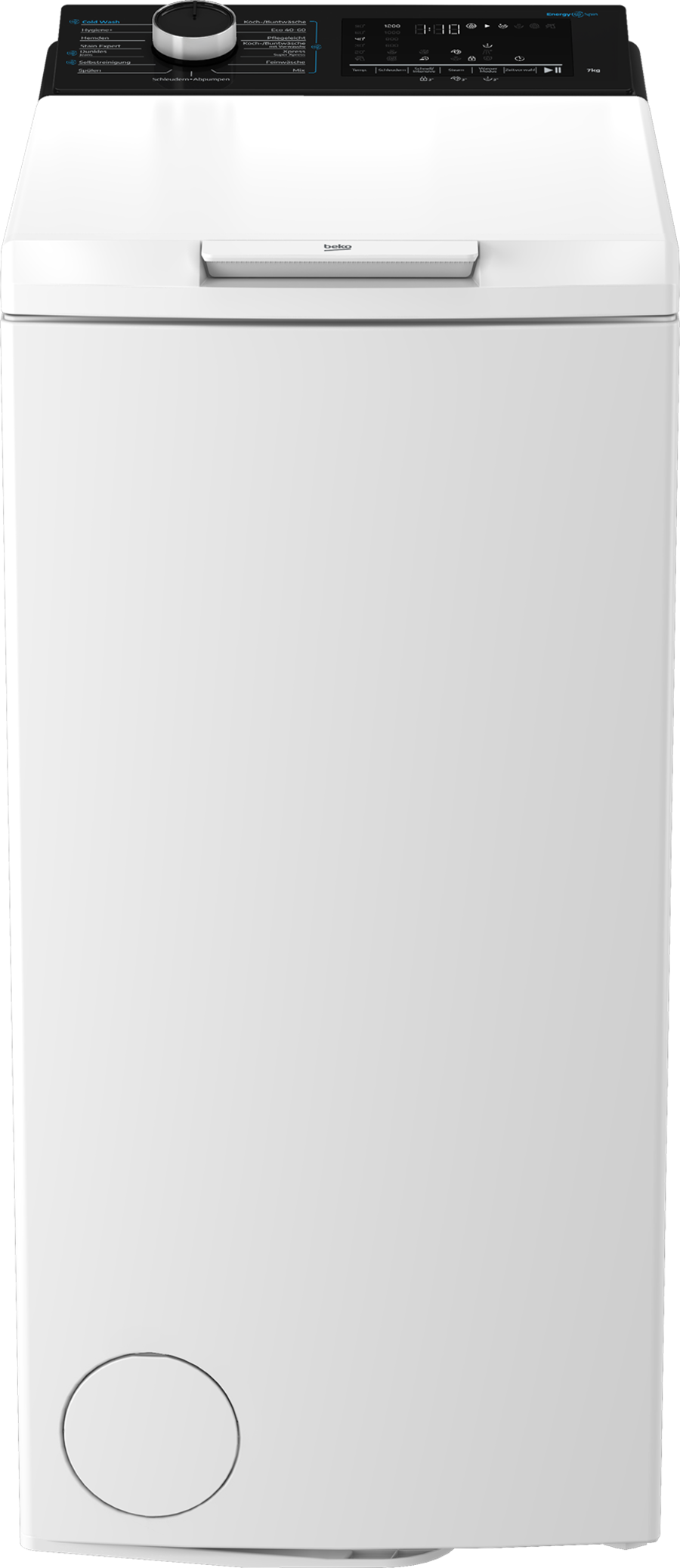 Beko TB 721DBES AT Waschmaschine, Toplader, 1-7 kg, 1200 U/min Digital Display