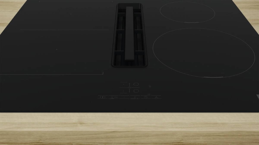 Bosch PVS611B16E Induktionskochfeld mit Kochfeldabzug  