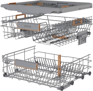Gorenje GV673A66 Geschirrspüler Einbau vollintegriert 60cm mit Besteckschublade