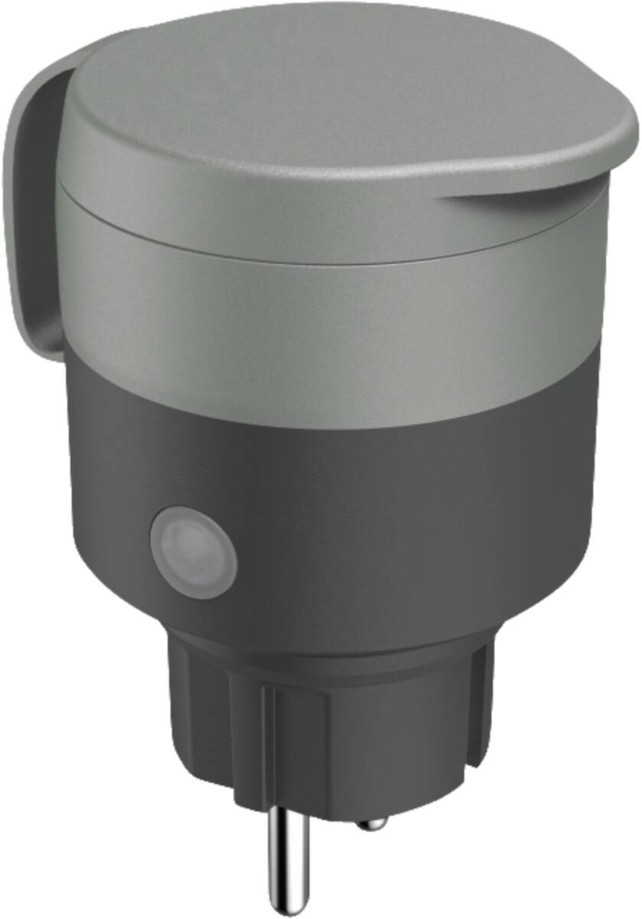 Hama 176624 WLAN-Steckdose Outdoor ohne Hub Grau 