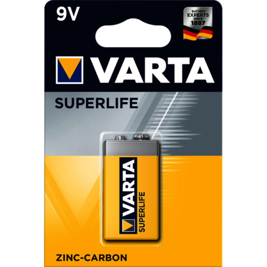 Varta 9 Volt Blockbatterie E-Block Superlife 6 LP 3146 