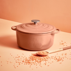 Tefal E26006 Lov Gusseisen Ovaler Bräter 34 cm terracotta orange  34 x 17.30 cm