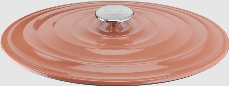 Tefal E26006 Lov Gusseisen Ovaler Bräter 34 cm terracotta orange  34 x 17.30 cm