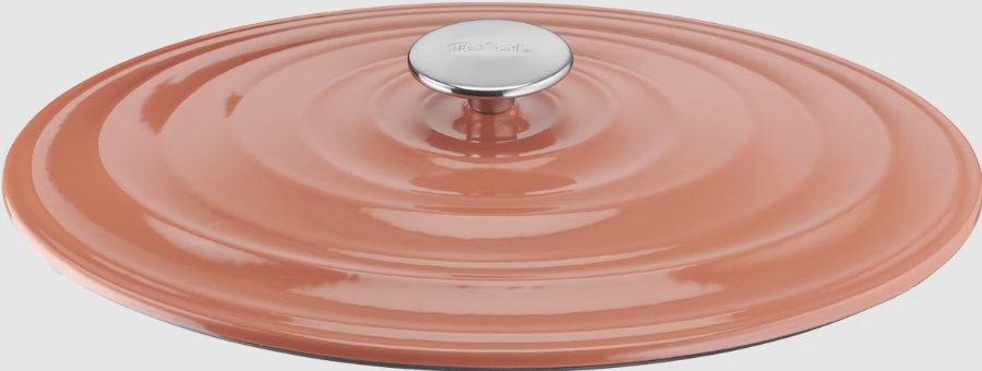 Tefal E26006 Lov Gusseisen Ovaler Bräter 34 cm terracotta orange  34 x 17.30 cm