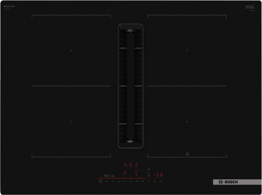Bosch PVQ711H26E Kochfeld Einbau Autark 70 cm mit integriertem Abzug