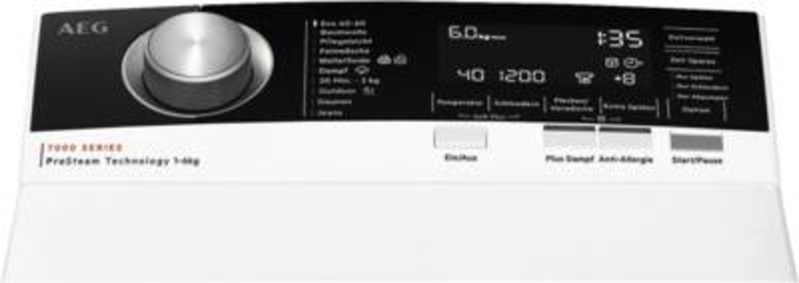 AEG LTR7A80560 Waschmaschine Toplader Weiss 6kg 1500 U/min 