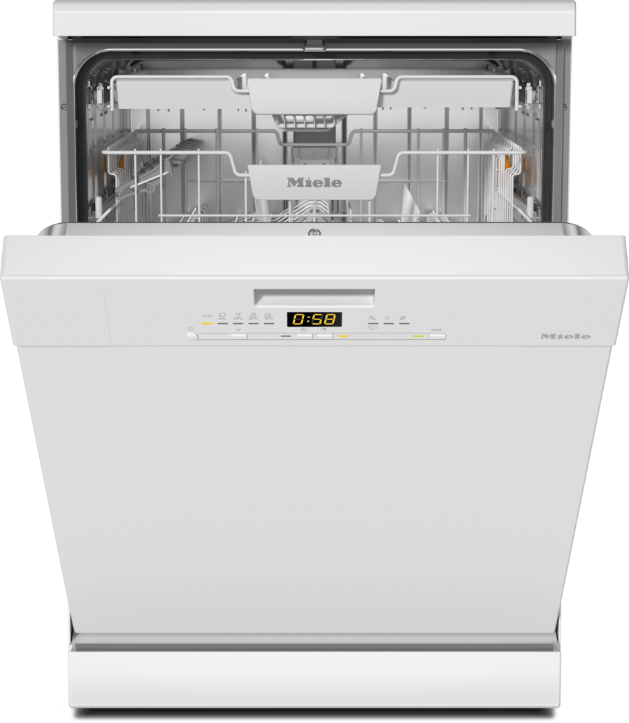 Miele G 5611 SC Geschirrspüler Stand 60 cm Brillantweiß mit Besteckschublade