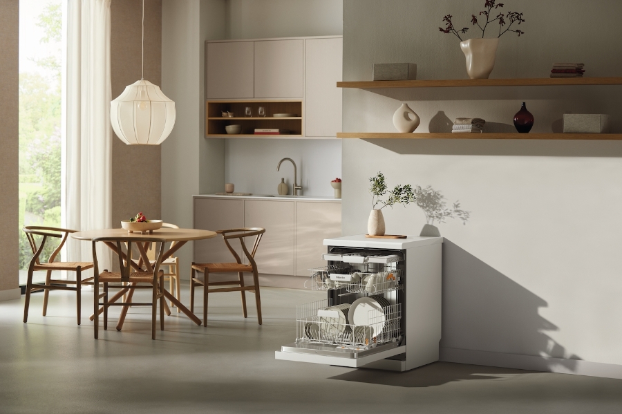 Miele G 5611 SC Geschirrspüler Stand 60 cm Brillantweiß mit Besteckschublade