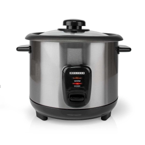 Melissa Reiskocher 1,0 l | 400 W | Antihaftbeschichtung | Abnehmbare Schüssel | Dampfgareinsatz | Warmhaltefunktion  Automatische