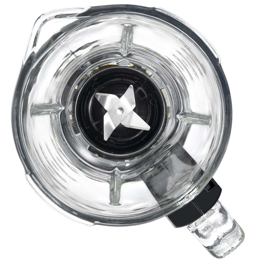 Melissa Mixer 1,5L Glaskrug Spray 500W Matt Schwarz 16180133