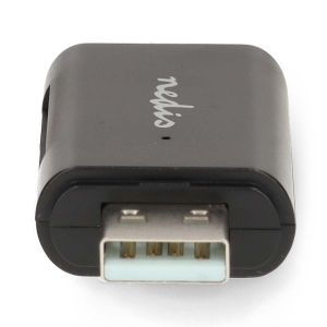 Nedis CRDRU2110BK Kartenleser microSD (TF) / microSDHC (TF) / microSDXC (TF) / SD / SDHC /