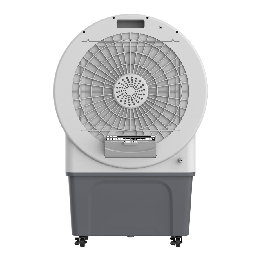 BE COOL BC52ACP2501 Premium Luftkühler mit 52L Wassertank  weiß/grau