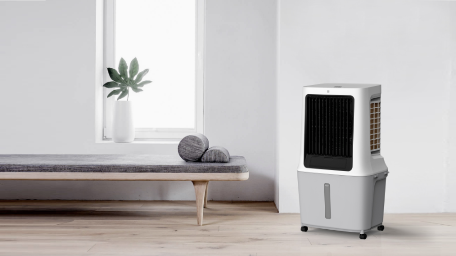 BE COOL BC30ACP2501W Premium Luftkühler mit 30 Liter Wassertank  