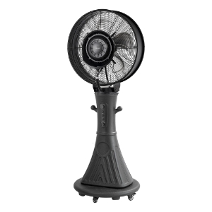 BE COOL BCMISTFAN Sprühnebel-Standventilator mit 66cm Durchmesser 