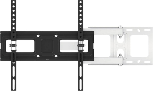 Hama 220856 TV-Wandhalterung, schwenkbar, neigbar, ausziehbar,  165 cm (65") bis 35 kg Schwarz-Weiss