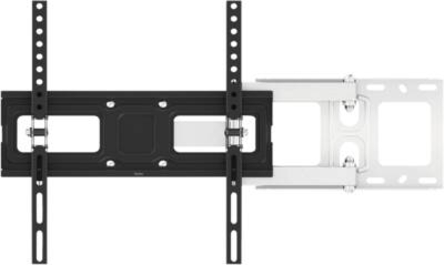 Hama 220856 TV-Wandhalterung, schwenkbar, neigbar, ausziehbar,  165 cm (65") bis 35 kg Schwarz-Weiss