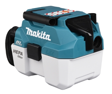 Makita DVC750LZ Akku-Staubsauger LXT     18 V • 67 mbar • 7,5 l