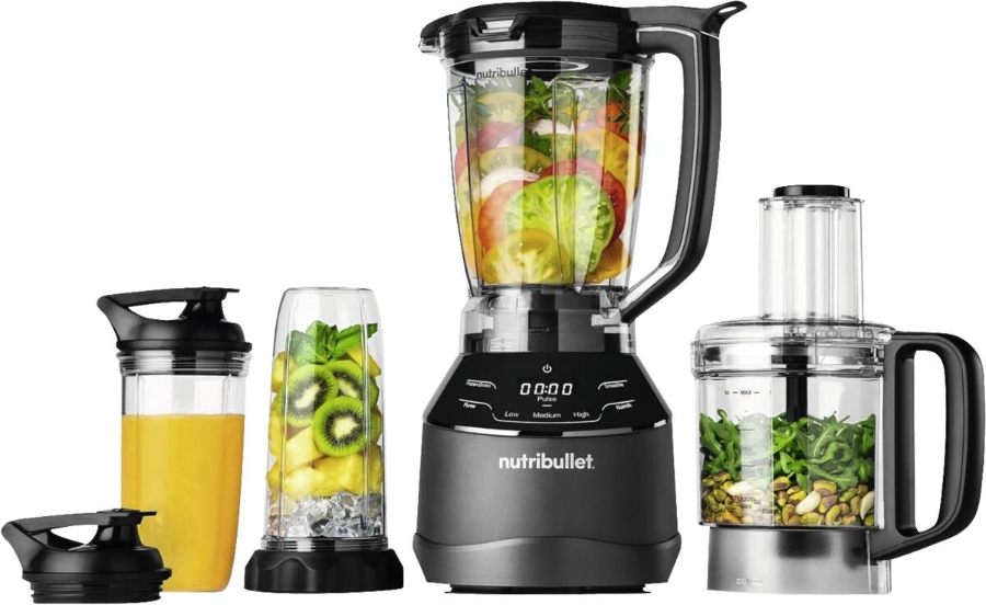 Nutribullet NBF 580B Triple Prep System Standmixer  Schwarz